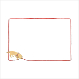 お正月ランチョンマットあけましておめでとう